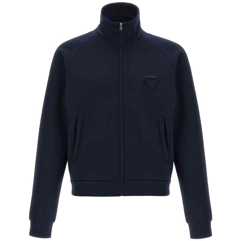 Prada Tech Fabric Sweatshirt