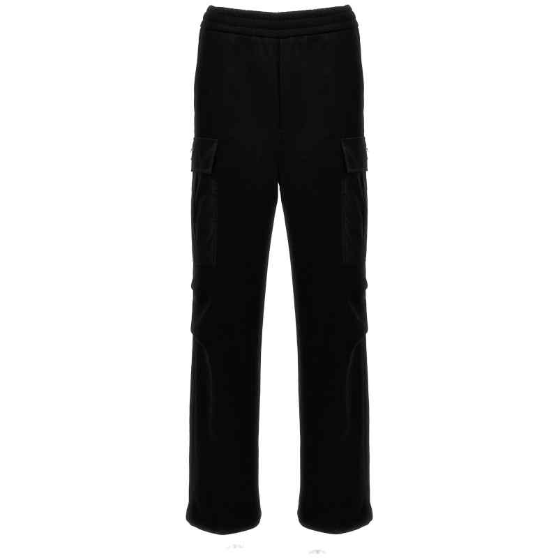 Prada Nylon Insert Cargo Joggers
