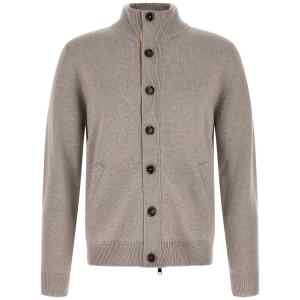 Brioni Cardigan With Price List Collar