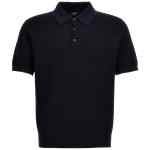 Brioni Woven Knit Polo Shirt