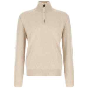 Brioni High Neck Sweater With Zip