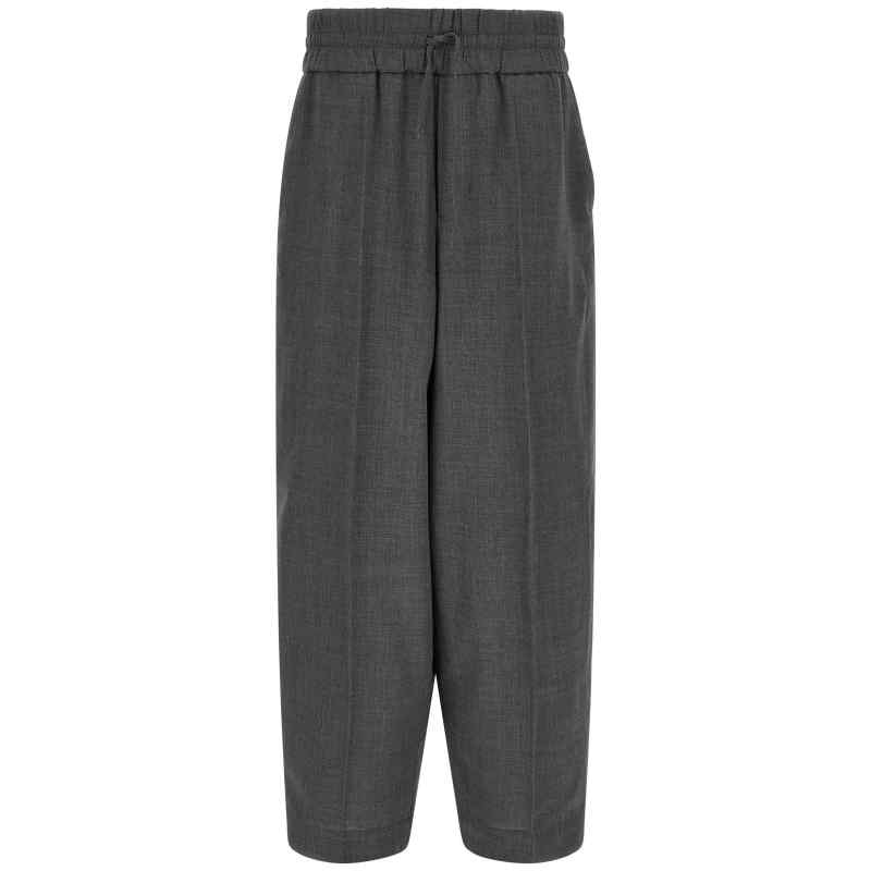 Ami Paris Mélange Wool Pants