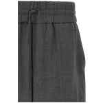 Ami Paris Mélange Wool Pants