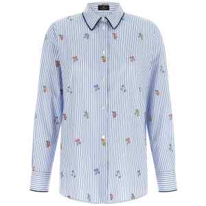 Etro Floral Embroidery Shirt