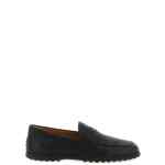 Tod's Hammered Leather Loafers