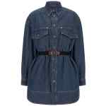 Versace Chambray Denim Dress