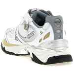 Versace Icaro Mesh And Leather Fabric Sneakers