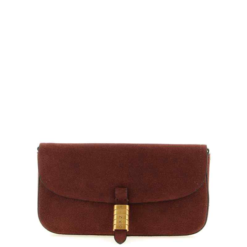 105349A0F6R49Q_01_M_2026-02-05T09-48-40.381Z Pinko Saddle Flat Medium Shoulder Bag