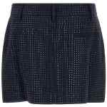 Pinko Soave Skirt With Rhinestones