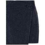 Pinko Soave Skirt With Rhinestones