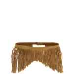 Pinko Con Frange Suede Belt