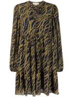 Mmk Printed midi dress