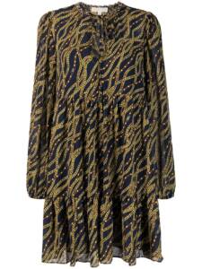 Mmk Printed midi dress