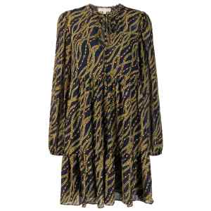 Mmk Printed midi dress