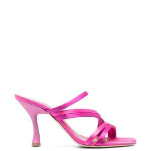 Malone Souliers Tami 90 Satin Mules