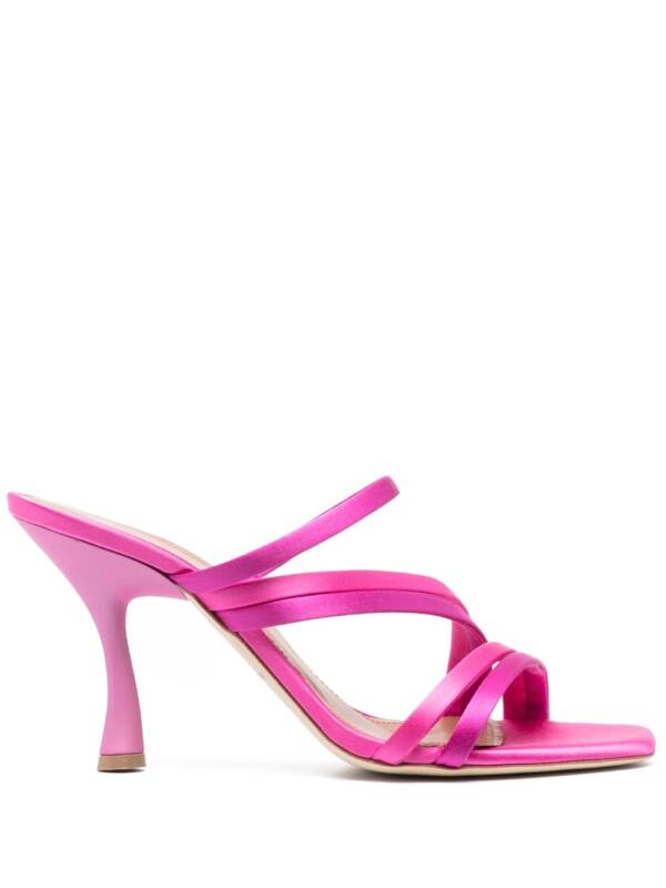 110089099-33s-malonesoulierspre-tami901berrypink Malone Souliers Tami 90 Satin Mules