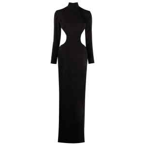Monot PRE high neck evening dress