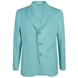 Sartorio Single-breasted wool jacket