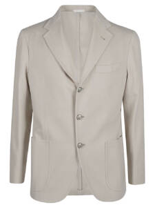 Sartorio Single-breasted wool jacket