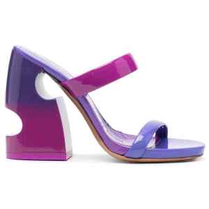 Off White Meteor Heeled Dégradé Sandals