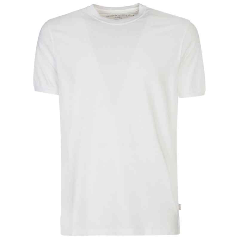 110118120-33s-originalvintage-cleveunicabianco Original Vintage Cotton piquet t-shirt