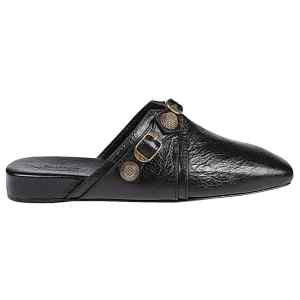Balenciaga Cozy Cagole leather mules in black