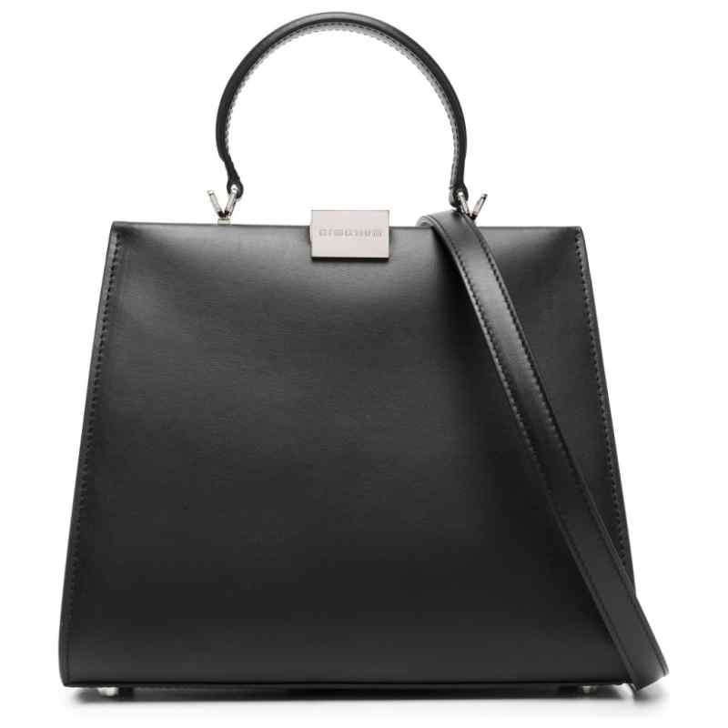 Armarium logo-plaque leather tote bag