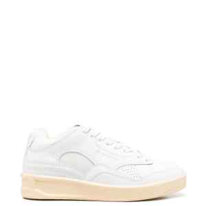 Jil Sander Panelled Low-Top Leather Sneakers