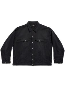 Balenciaga deconstructed denim jacket