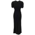 Victoria Beckham Gathered Waist Midi Dress