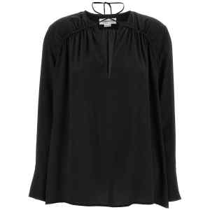 Victoria Beckham Gather Detail Tie Blouse