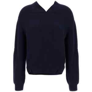 Victoria Beckham V-neck Yoke Detail Sweater