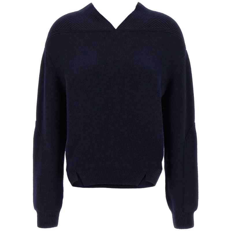 Victoria Beckham V-neck Yoke Detail Sweater