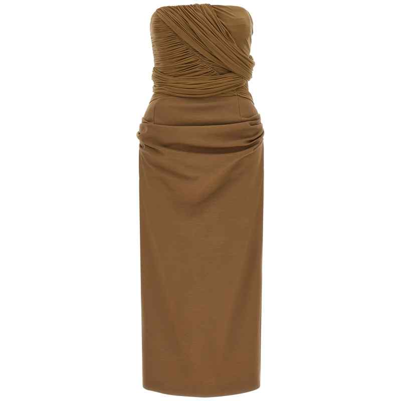 163726BROWN_01_M_2026-07-21T09-18-01.437Z Magda Butrym 28 Dress