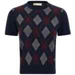 Tory Burch Argyle Sweater