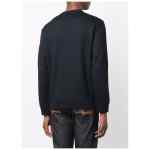 Emporio Armani Modal-blend sweatshirt with logo print