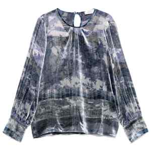 Pierre Louis Mascia Silk printed blouse
