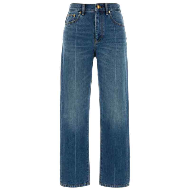 190053422-ss25-toryburchpre-166401433 Tory Burch Slim denim cotton jeans
