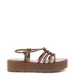 Gianvito Rossi Hebe Leather Sandals.