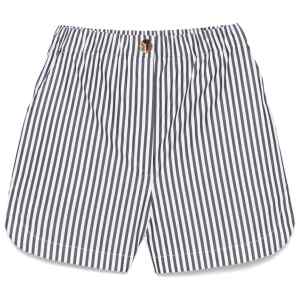Sportmax Striped cotton shorts