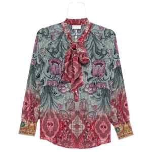 Pierre Louis Mascia Printed silk shirt