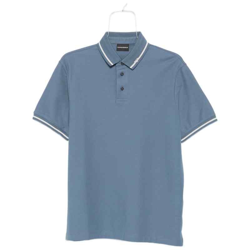 190105901-fw25-earmanimain-em003003af10497u9302 Emporio Armani T-shirts and Polos NAVY