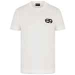 Emporio Armani Logo cotton blend t-shirt