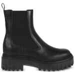 Hogan Pre H700 Black Leather Chelsea Boots.
