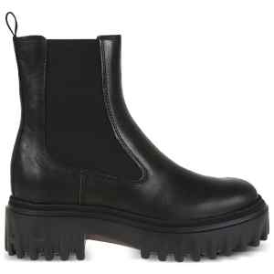 Hogan Pre H700 Black Leather Chelsea Boots.