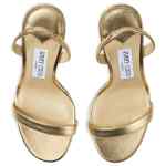 JIMMY CHOO Sandals GOLD