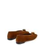 JIMMY CHOO Flat shoes LUGGAGE