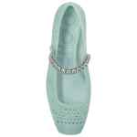 JIMMY CHOO Flat shoes GREEN
