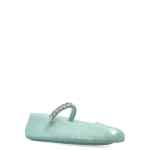 JIMMY CHOO Flat shoes GREEN
