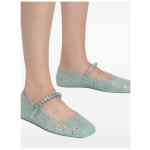 JIMMY CHOO Flat shoes GREEN